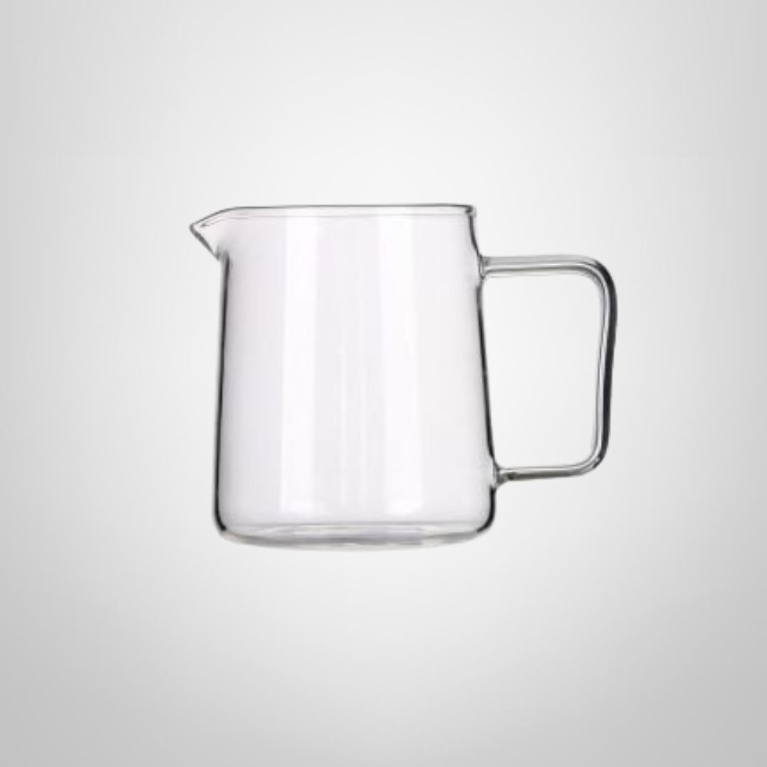 Jarra de Vidrio Borosilicato 320ml c/Pico Barista