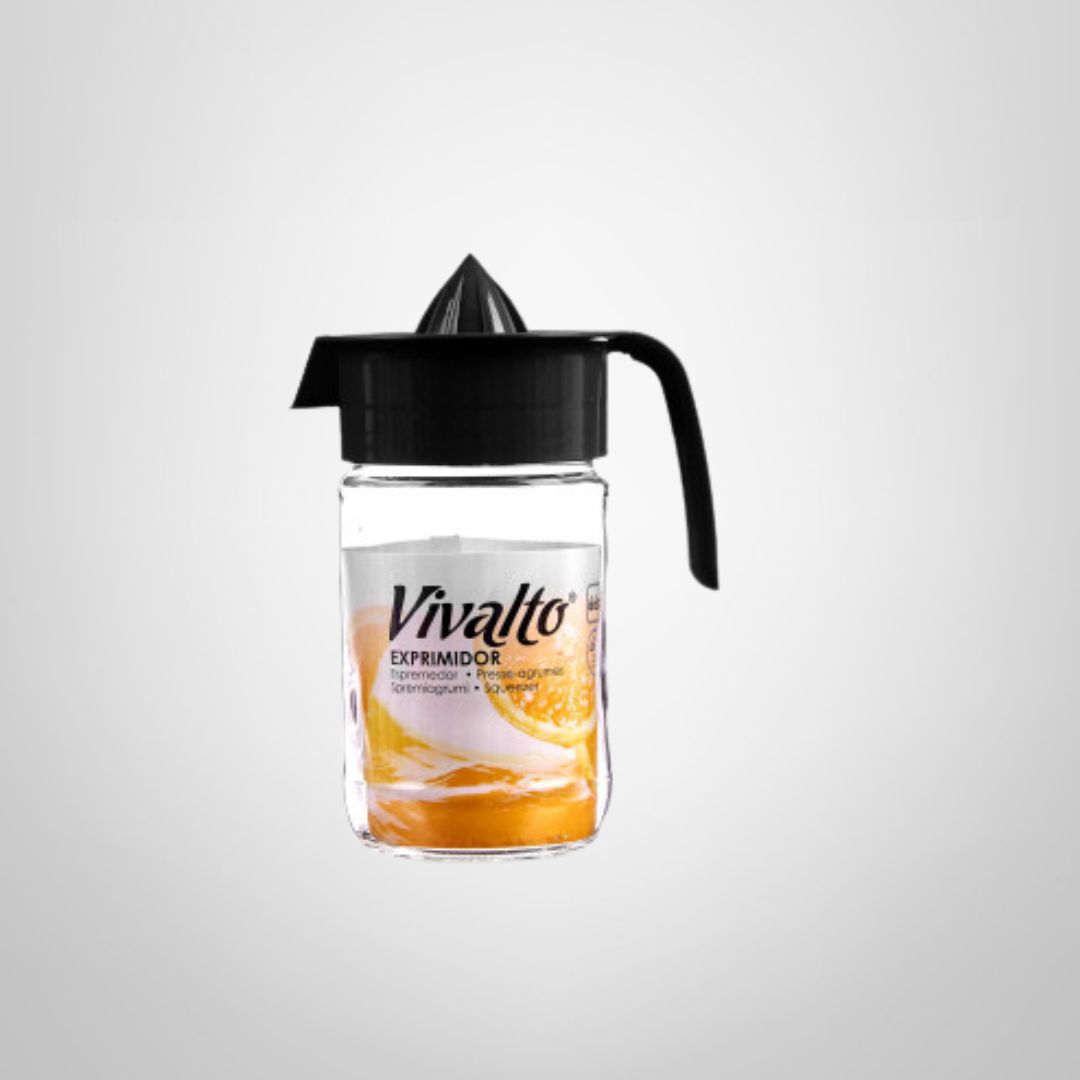 Exprimidor de Cítricos 660ml con Jarra de Cristal VIVALTO