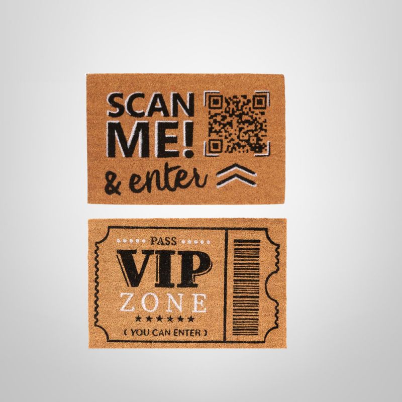 Felpudo de Fibra de Coco y Plástico 40x60x1cm