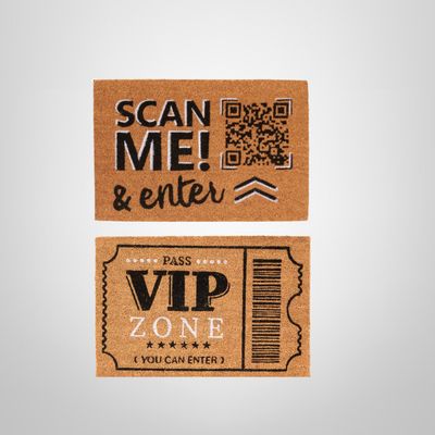 Felpudo de Fibra de Coco y Plástico 40x60x1cm