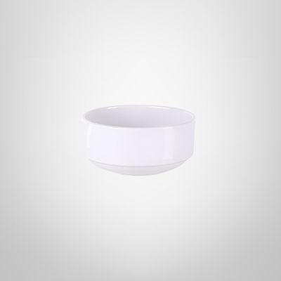 Bowl Apilable de Porcelana Blanco 12cm "Paola" TRAMONTINA