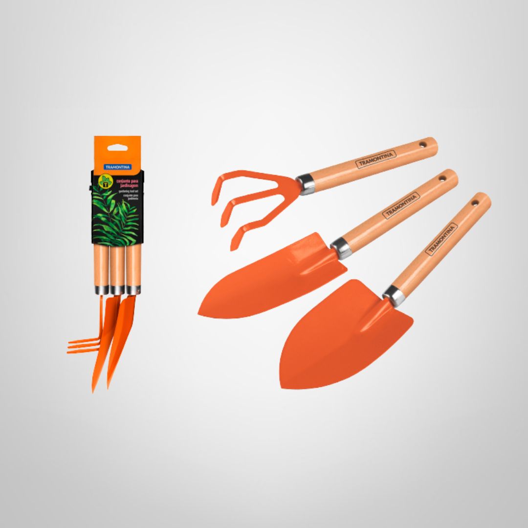 Kit de Jardineria 3 Piezas TRAMONTINA