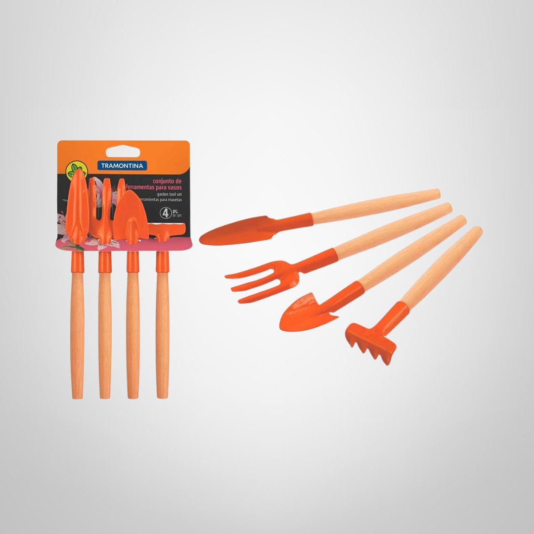 Mini Kit de Jardineria 4 Piezas TRAMONTINA