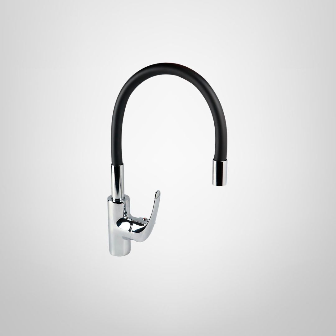 Monocomando de Mesada de Cocina Cartucho 35mm Flexible GOLDEX