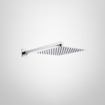 Ducha de Pared de Acero Inoxidable Cuadrada 150mm GOLDEX