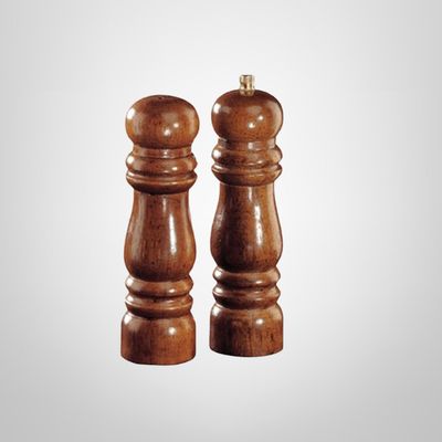 Set Salero y Molinillo de Madera 16cm FACKELMANN
