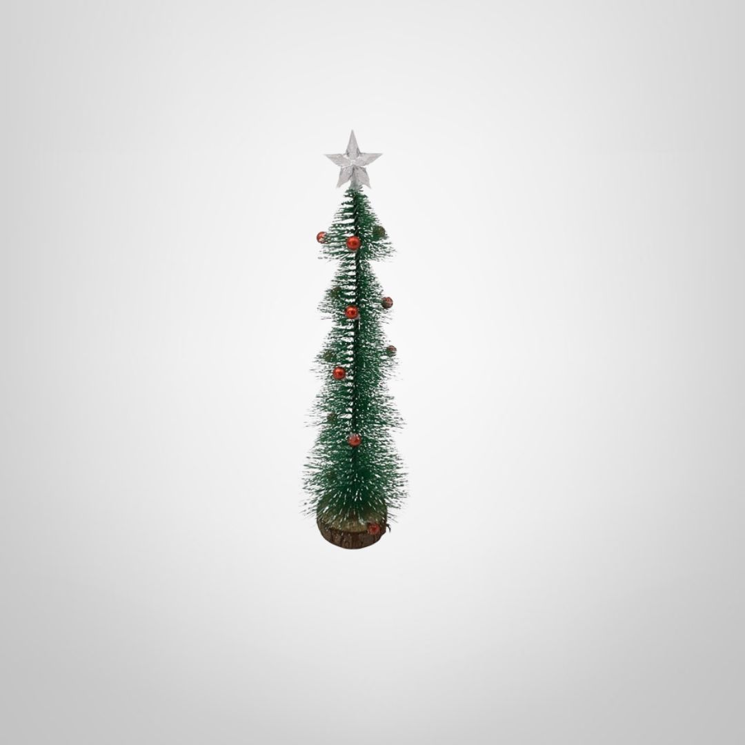 Adorno de Árbol de Navidad para Mesa 9x30cm