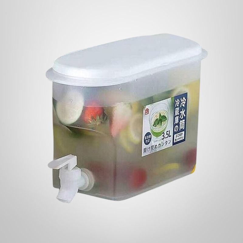 Dispensador Plástico con Canilla para Líquidos 25x17x11cm