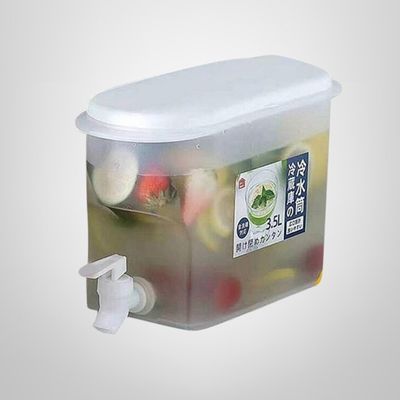 Dispensador Plástico con Canilla para Líquidos 25x17x11cm