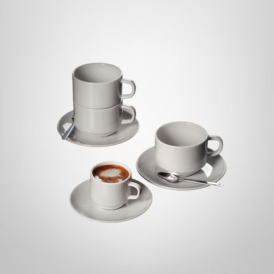 Taza de Porcelana 100ml "Paola¨ TRAMONTINA