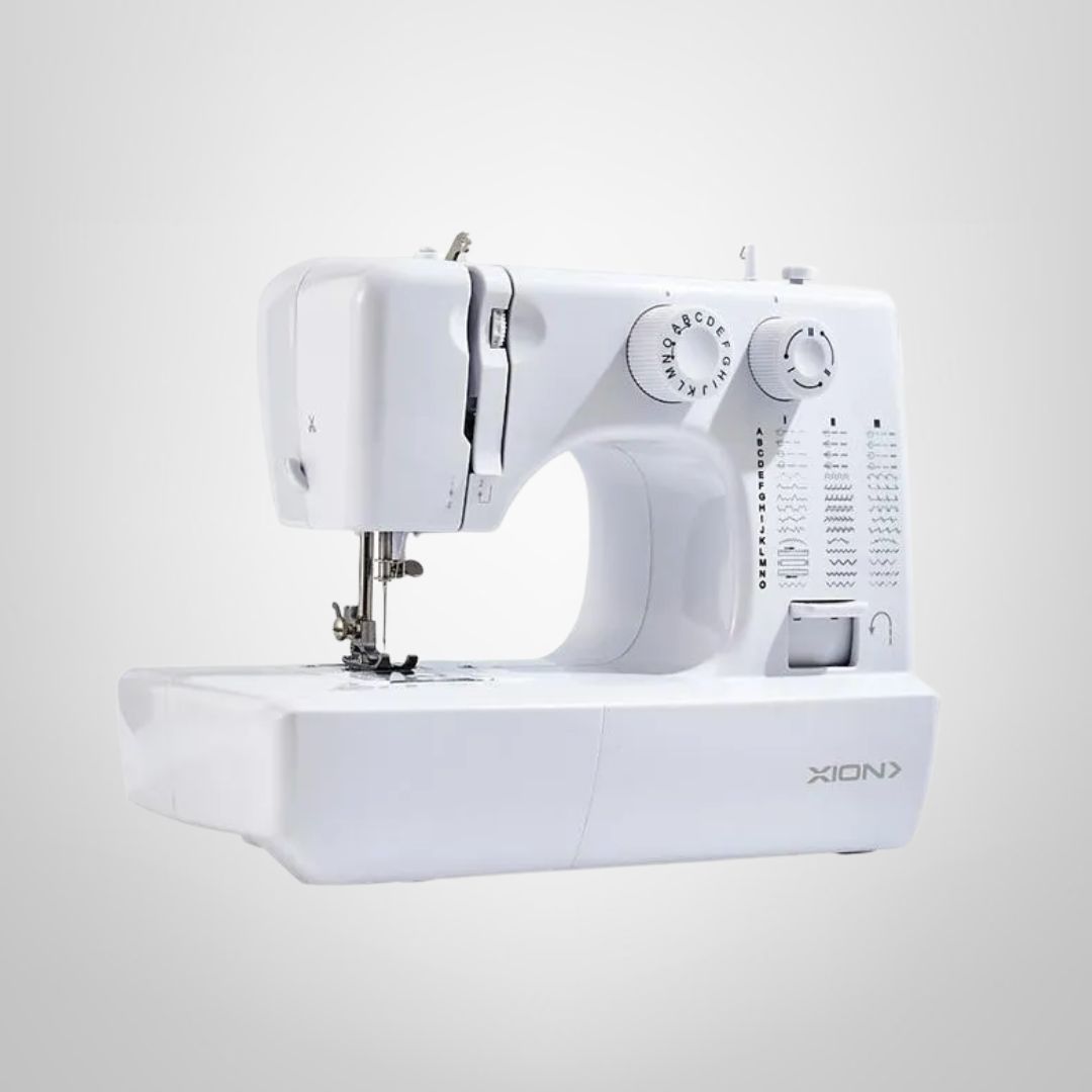 Maquina De Coser Blanca con Luz Incluida 45 Puntadas XION