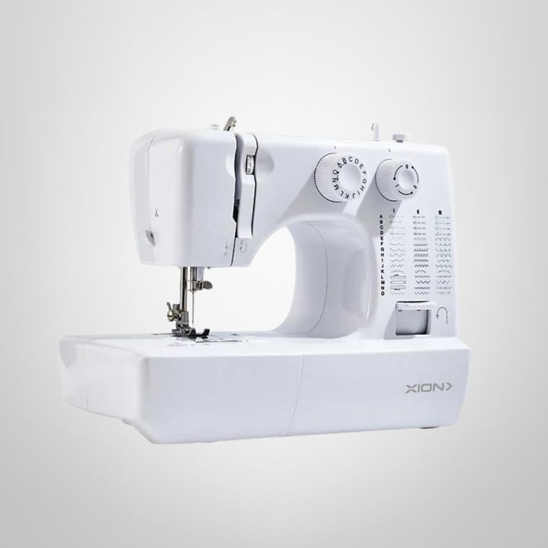 Maquina De Coser Blanca con Luz Incluida 45 Puntadas XION