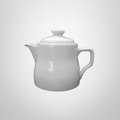 Tetera/Cafetera de Ceramica Blanca 1 Litro