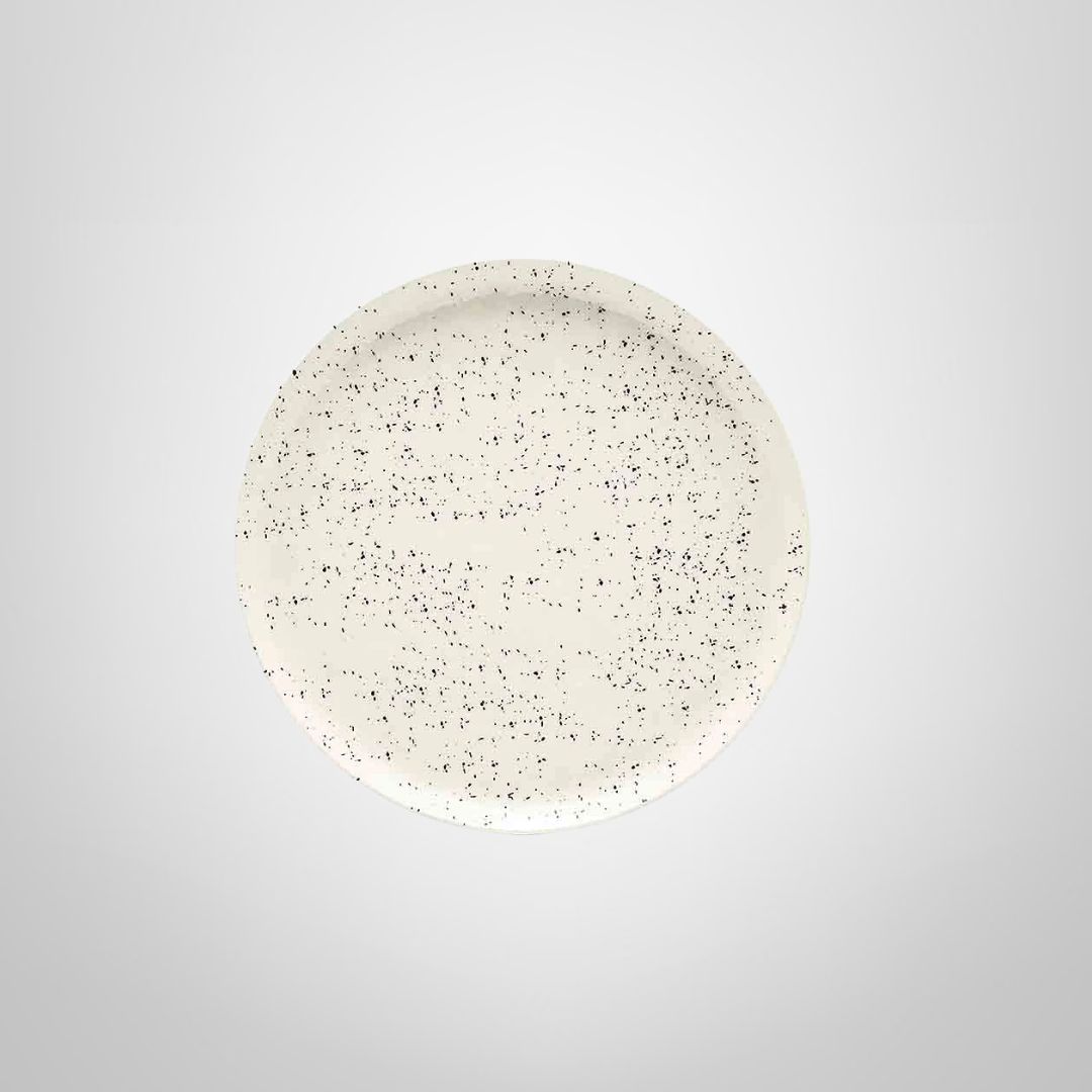 Plato Postre 20cm de Porcelana "Chuvisco" OXFORD