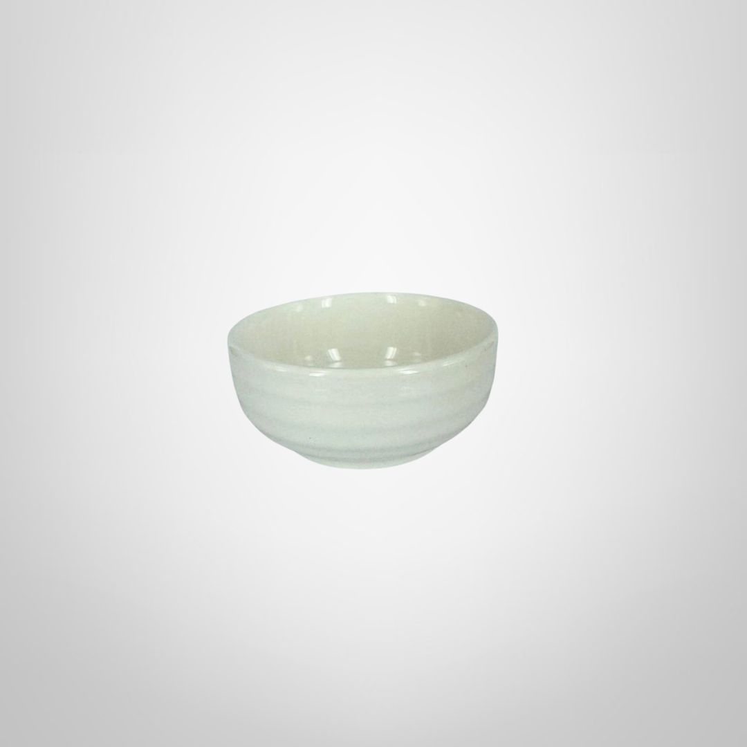 Dip de Ceramica 6,5cm Blanco