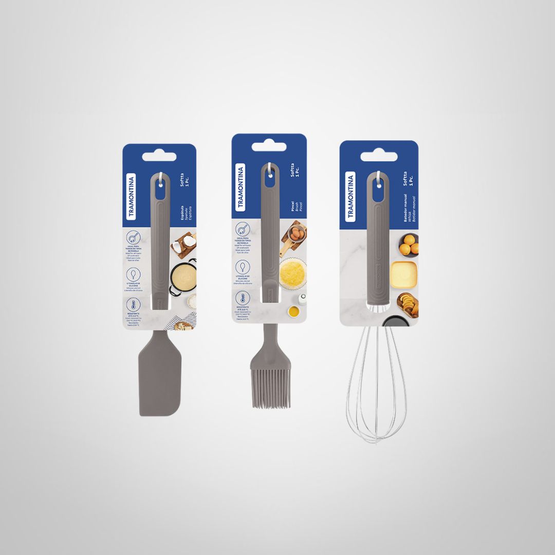 Utensilio de Repostería de Silicona "Soffta" Gris TRAMONTINA