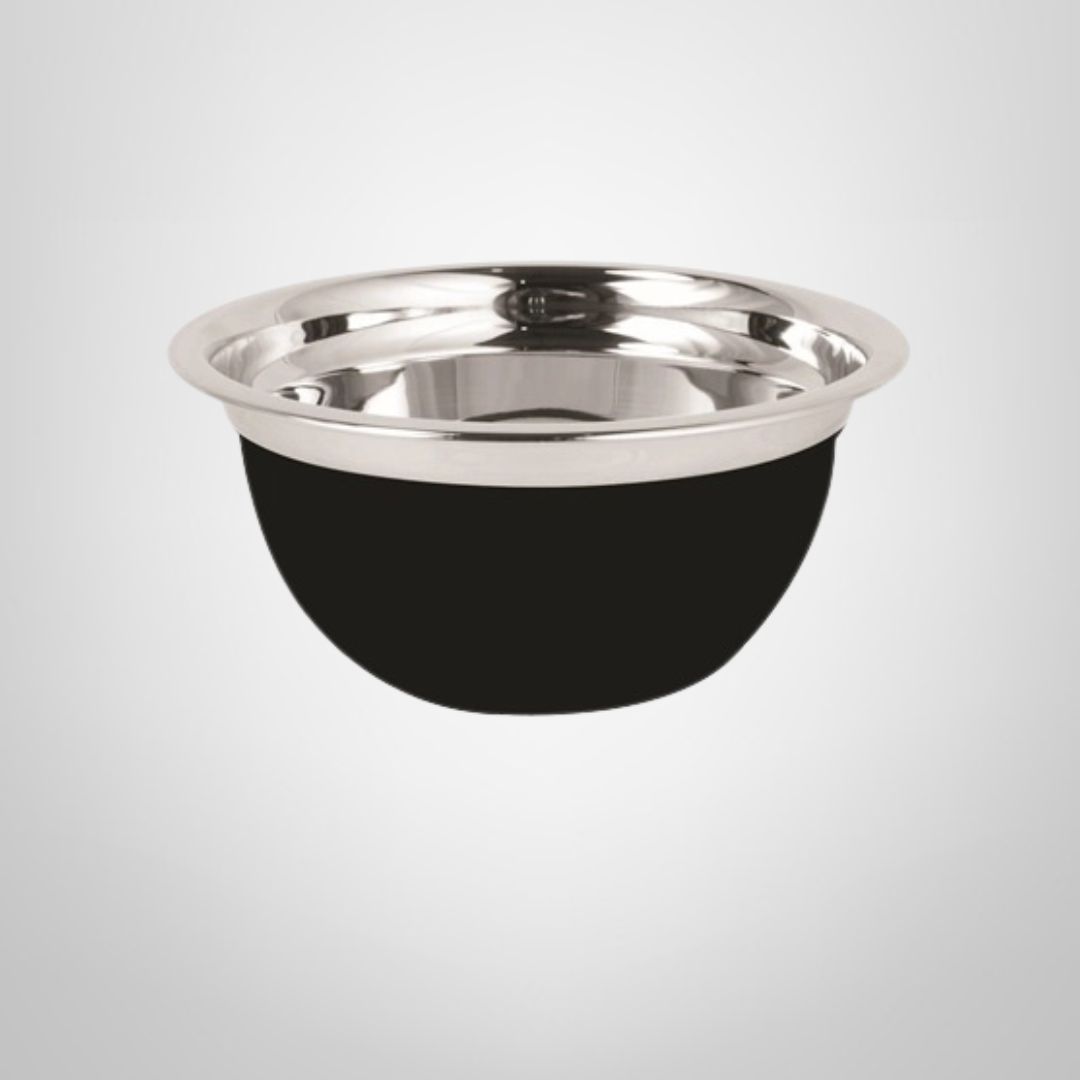 Bowl de Acero Inoxidable 21cm Negro