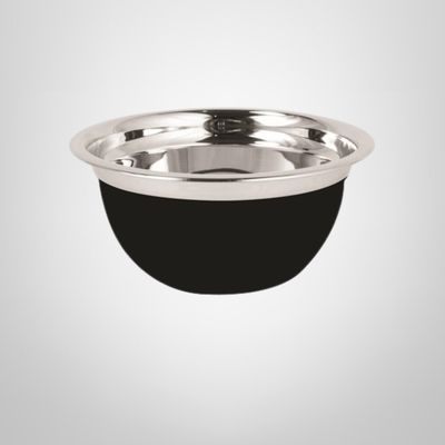 Bowl de Acero Inoxidable 21cm Negro