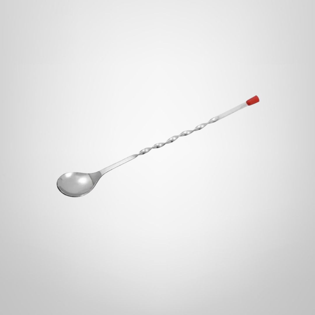 Cuchara Coctelera de Acero Inoxidable