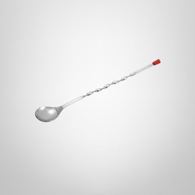Cuchara Coctelera de Acero Inoxidable