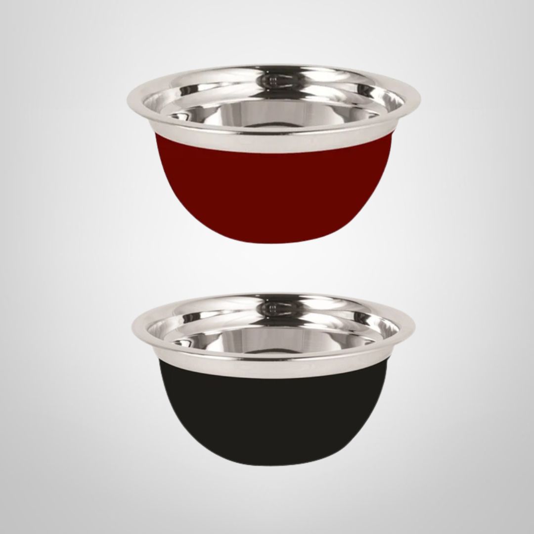 Bowl de Acero Inoxidable 25cm Color
