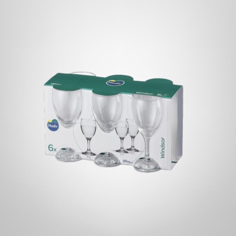 Juego de 6 Copas 300ml "Windsor" NADIR