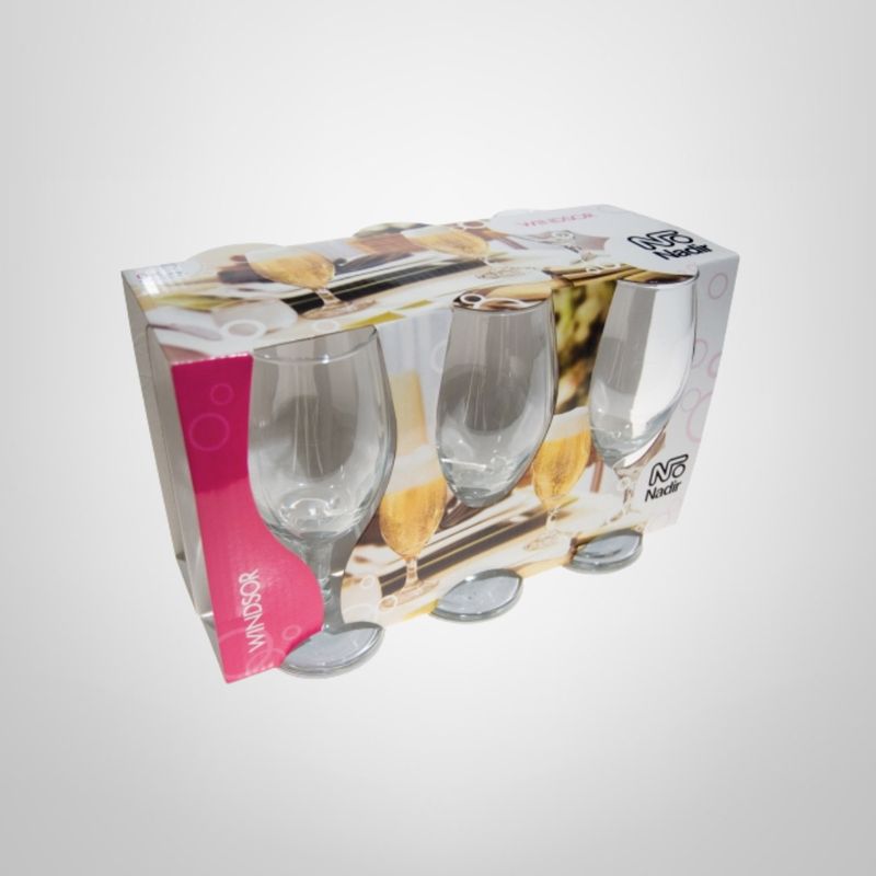 Juego de 6 Copas de Cerveza 330ml "Windsor" NADIR