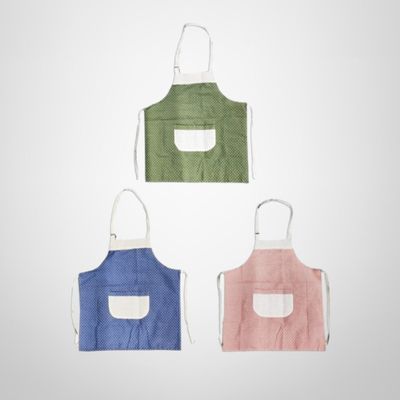 Delantal de Colores con Lunares 70x65cm