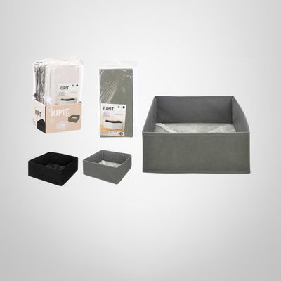 Caja Organizadora Plegable de Tela TNT 28x28x13cm