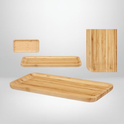 Bandeja de Madera de Bambú 30x15cm KINVARA