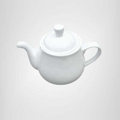 Tetera de Ceramica 700ml Blanca