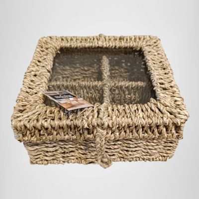 Caja de té 4 reparticiones