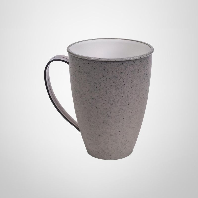 Taza Plástico 520ml Gris PLASUTIL