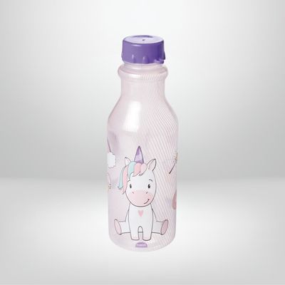 Botella Retro 500ml PLASÚTIL “Unicornio” (Azul)