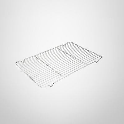 Rejilla Rectangular de Acero Inoxidable 45x32cm