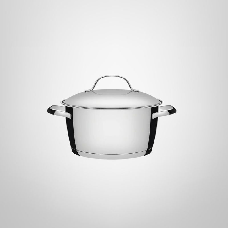 Cacerola de 16cm de Acero Inoxidable c/Asas "Allegra" TRAMONTINA