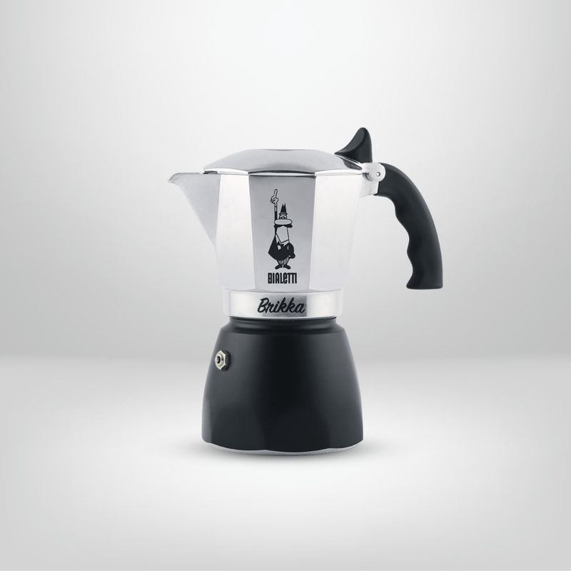 Cafetera Italiana 4 Tazas Brikka BIALETTI