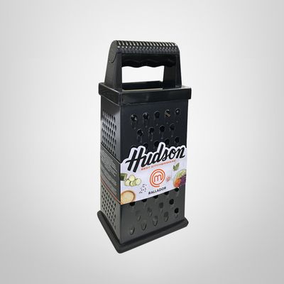 Rallador 4 Caras Negro Mate HUDSON