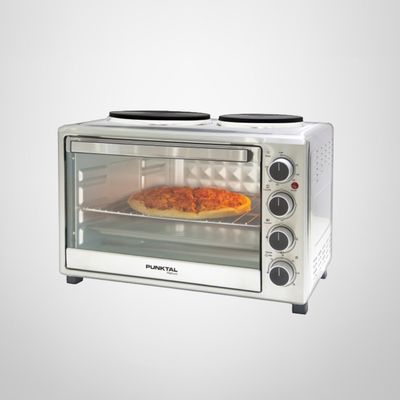 Horno Eléctrico de Acero Inox. 35 Litros PUNKTAL