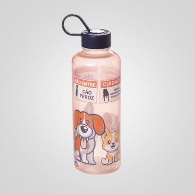Botella Cilíndrica 480ml PLASÚTIL “Pets” (Variado)