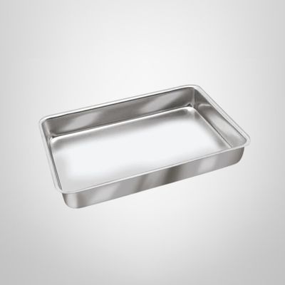 Asadera de Aluminio Rectangular Baja 33,5x24x3,9cm RAMOS