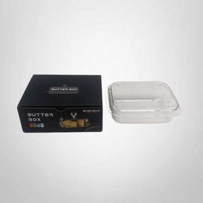 Mantequera de Acrilico Transparente 15x12x5cm