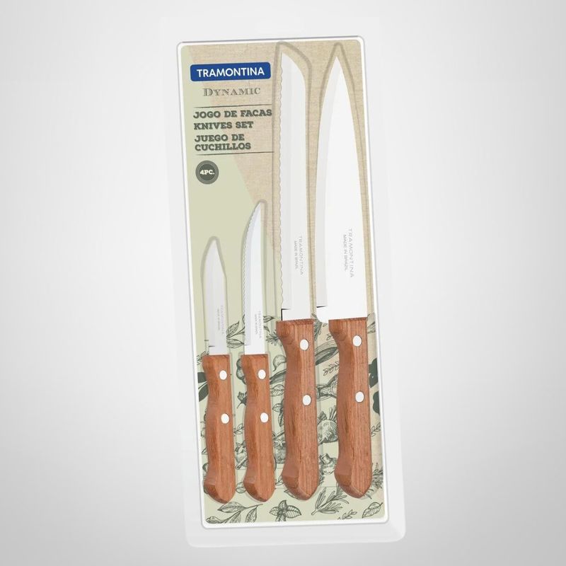 Juego de Cuchillos 4 Piezas Dynamic TRAMONTINA