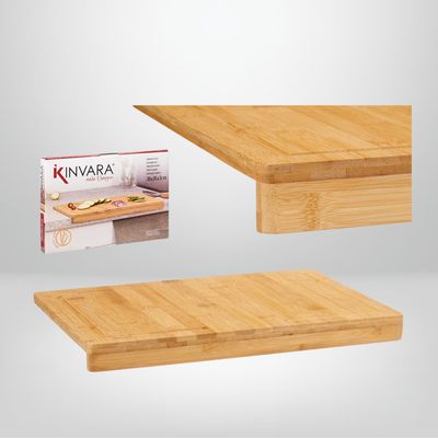Tabla de Madera de Bambú Encimera para Mesada 38x26,5cm KINVARA