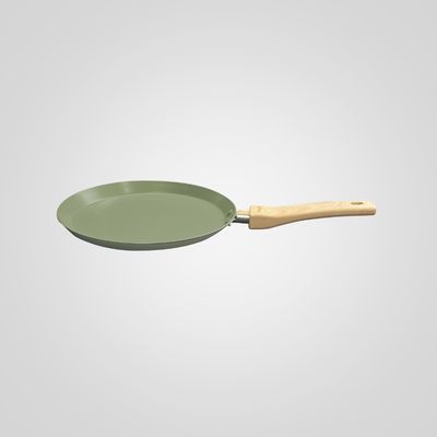 Panquequera Antiadherente de 22cm c/Cabo Símil Bambú "Olive" HUDSON