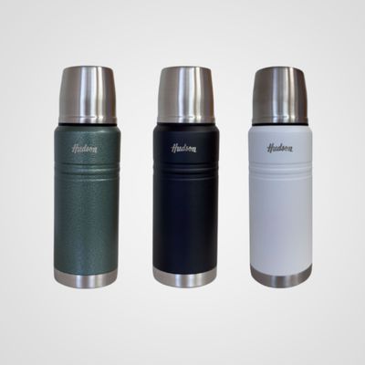 Termo 1 Litro de Acero Inoxidable Color HUDSON