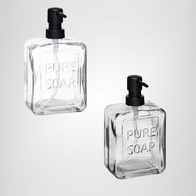 Dispensador de Vidrio de Jabón Líquido 570ml