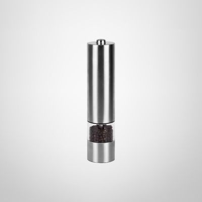 Molinillo Eléctrico de Acero Inoxidable para Sal/Pimienta a Pila