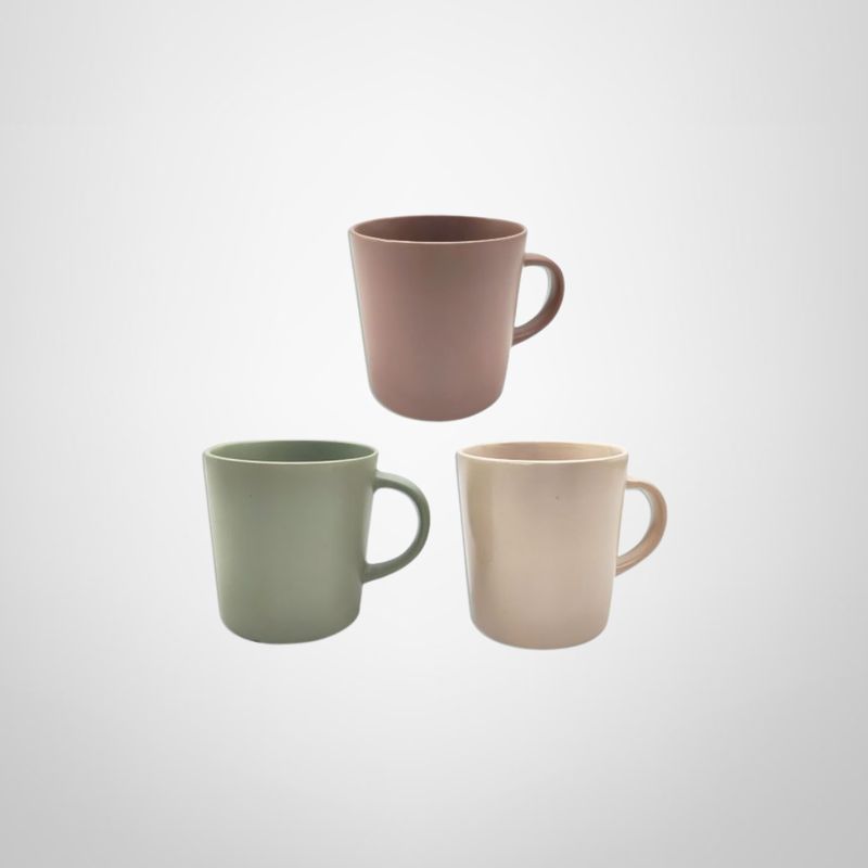 Taza de Cerámica Colores Pastel 360ml
