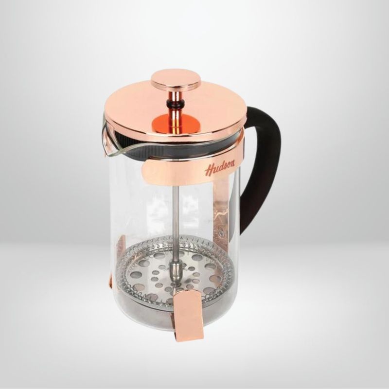 Prensa Francesa de Acero Inox. 800ml "Cobre" HUDSON